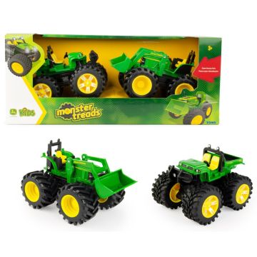 John Deere Kids Monster Treads Diecast Vehicle 2 Pack