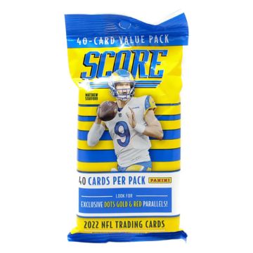 Panini 2022 NFL Score Fat Pack Booster Pack