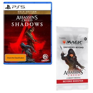 Assassin's Creed Shadows Gold Edition with Pre-Order Bonus Offer (PS5)